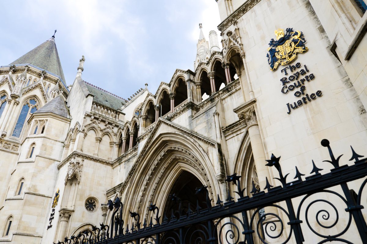 The Royal Courts of Justice on the Strand in London, where the Court of Appeal sits